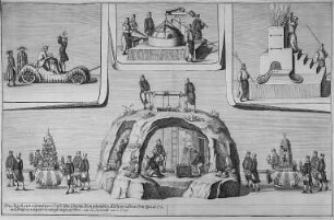 Das Bergwerks- oder Saturnfest im Plauenschen Grund am 26. September 1719, Bei der Bergparade mitgeführte Maschinen und Erzstufen : Die Maschinen und versetzten Ertz-Stüffen, 1719