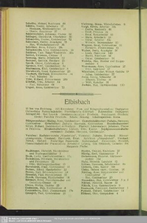 Elbisbach