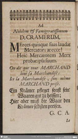 Gratulationsgedicht