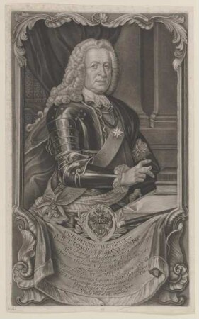 Bildnis des Fridricus Henricus, Comes de Seckendorf