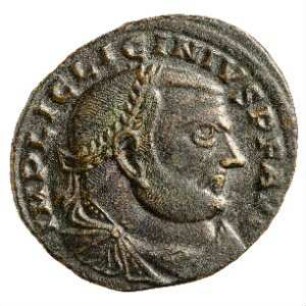 Münze, Follis, 315 - 316 n. Chr.