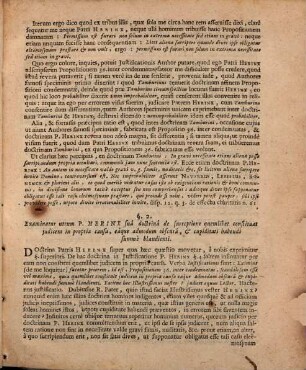 Theses theologicae Quibus Respondetur Ad Justificationem Illustrissimi ac Reverendissimi Domini Patris Guilielmi Herinx Iprensium Episopi Junctam Thesibus Praeside F. Gasparo Van Paesschen Ord. FF. Minorum Recollectorum Theol. Lectore Lovanii 8. Octobris 1685 defensis.