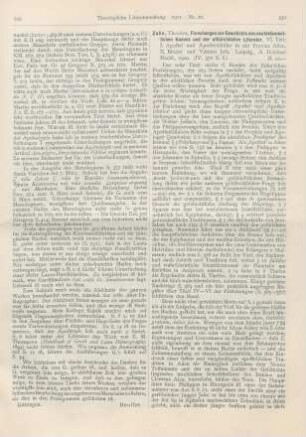 550-553 [Rezension] Zahn, Theodor, Forschungen zur Geschichte des neutestamentlichen Kanons und der altkirchlichen Literatur. VI. Theil