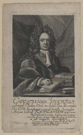 Bildnis des Christianus Stockius