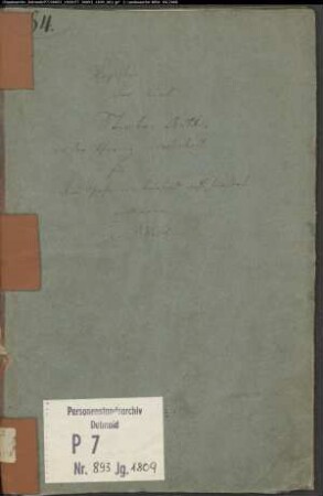 Zivilstandsregister der Munizipalität Westerholt (T 1809). (Gemeinde: Westerholt, Kreis Recklinghausen)