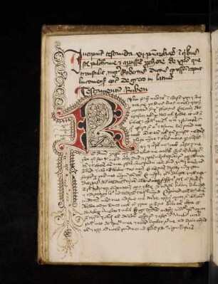 Robertus Grosseteste (Übersetzer): Testamenta duodecim patriarcharum. Incipiunt testamenta XII patriarcharum in quibus pulcherrime et aptissime prophetie de Christo que transtulit magister Robertus dictus Grossum Caput Linconiensis episcopus de greco in latinum. Testamentum Ruben