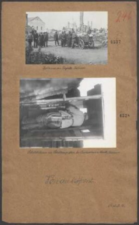 Schildhaus im Schützengraben bei Czernieckow a. Sereth/Galizien