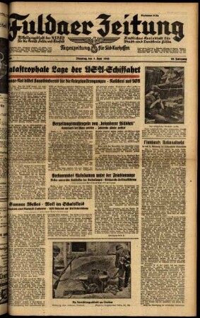 Ausgabe vom Dienstag, den 02. Juni 1942.
