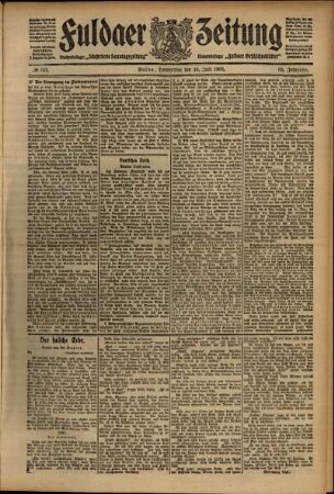Ausgabe vom Donnerstag, den 16. Juli 1908.