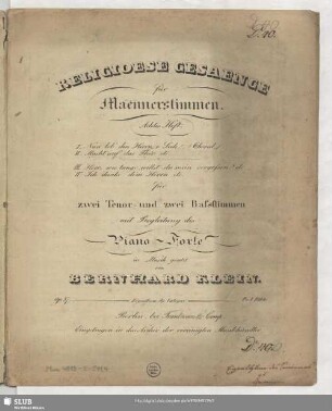 8: Achtes Heft. Op. 37