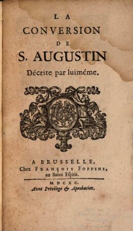 La conversion de S. Augustin