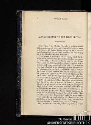ADVERTISEMENT TO THE FIRST EDITION