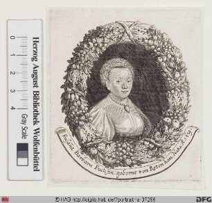 Bildnis Susanna Barbara Fuchs, geb. von Rotenhan