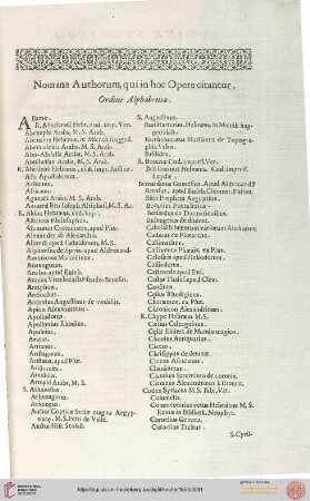 Nomina Authorum