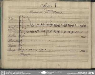 Cavatina: "Sei pur bella e spiritosa"