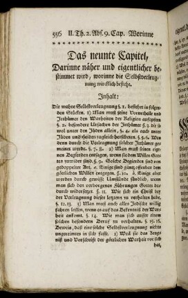 Das neunte Capitel.