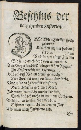 Beschlus der vorgehenden Historien.