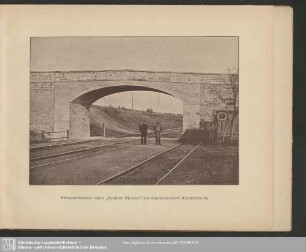 Strassenbrücke nach "System Monier" bei Guntramdorf (Oesterreich)