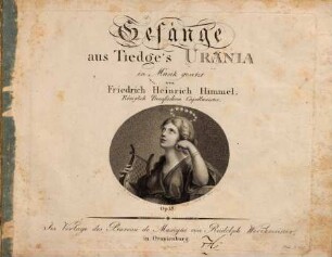Gesänge aus Tiedge's Urania : Op. 18