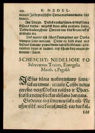 Schescht: Nedelioie Po Schwentos Traices ...