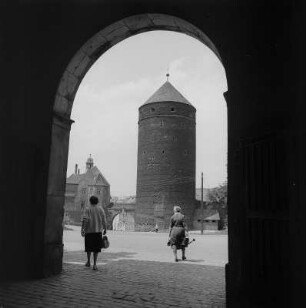 Freiberg. Blick zum Donatsturm