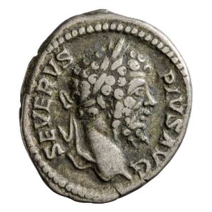 Münze, Denar, 203 n. Chr.