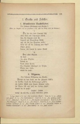 7. Goethe und Schiller