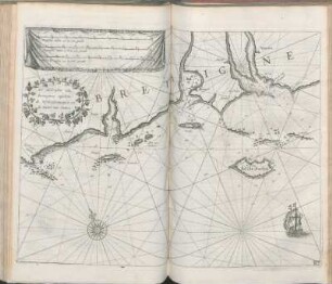 De Zeecusten van Bretaignen tußchen de Westerpleimarques en de Rivier van Vamnes.
