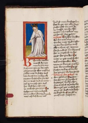 Deckfarbenminiatur: Der zweite Weise