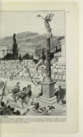 Wettlauf in Olympia