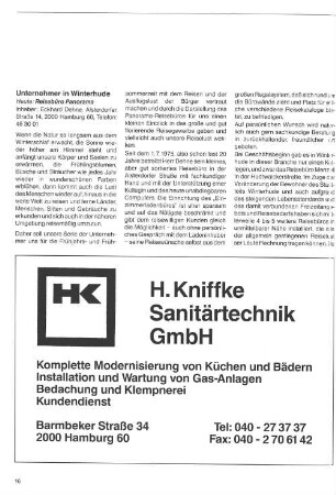 Unternehmer in Winterhude