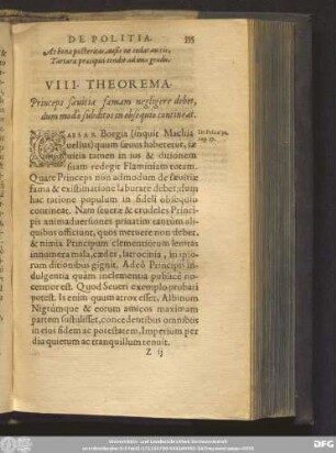 VIII. Theorema.