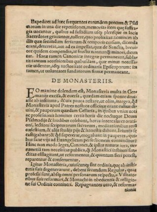 De Monasteriis.