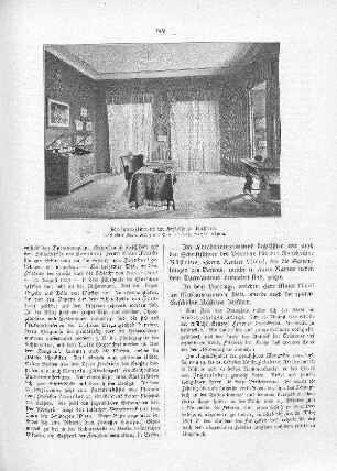 Museumszimmer im Schlosse zu Küstrin