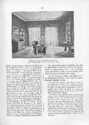 Museumszimmer im Schlosse zu Küstrin