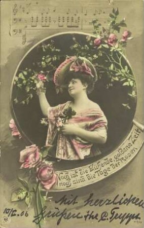Noch ist die blühende, goldene Zeit [...]