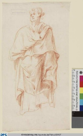 Stehende weibliche Gewandfigur