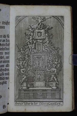 Creuz Altar in der Olberg Capellen.