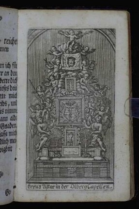 Creuz Altar in der Olberg Capellen.
