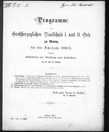 Mainz vor zehn Jahren