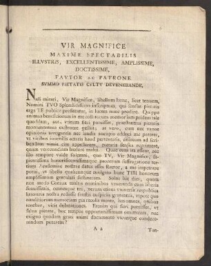 3-4, Vir Magnifice Maxime Spectabilis Illustris, ...