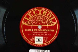Gesang der Wolgaschiffer / (Schaljapin; Koennemann)