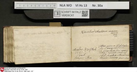 Stammbuch des U. J. Schrader aus Hannover