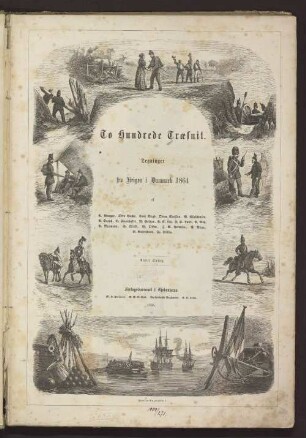 To hundrede traesnit : tegninger fra krigen i Danmark 1864