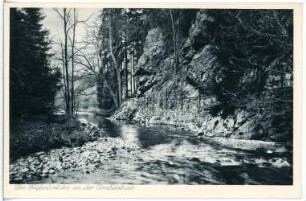 Grabentour. Felsenbrücke an der Grabentour