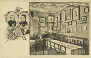 Gruß aus der Künstlerkneipe "Eule" Bayreuth.