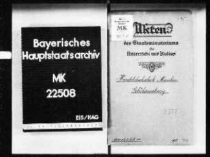 Handelshochschule in München. Gebührenordnung.