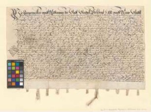 Altmärkische und prignitzsche Städte verschreiben sich Jakob Siedmann zu Stendal über 1.000 Taler.