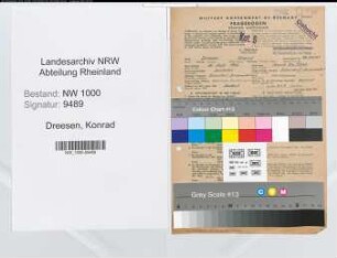 Entnazifizierung Konrad Dreesen, geb. 16.09.1906 (Ingenieur)