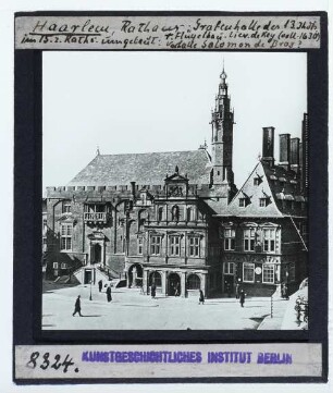Haarlem, Rathaus : Außenansicht